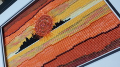 Little Current - Sunet in Orange